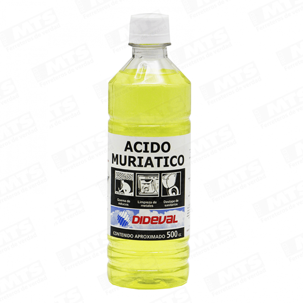 Acido Muriatico 0.5 Lt Tienda Ferretería San Martín