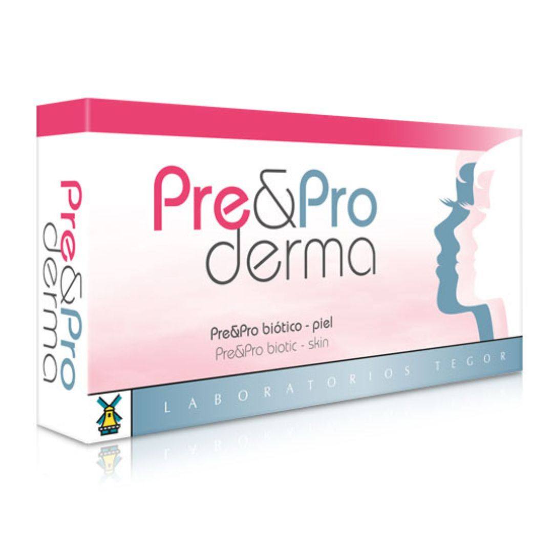 Pre & Pro Derma 28 cápsulas Tienda bioglobal