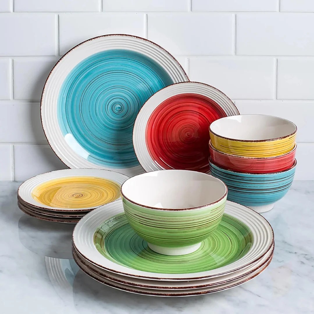 Gibson Home Vajilla Confetti Tienda Carma