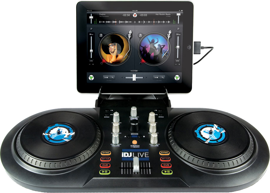musicasablog de instrumentos musicalesNumark iDJ Live controlador DJ