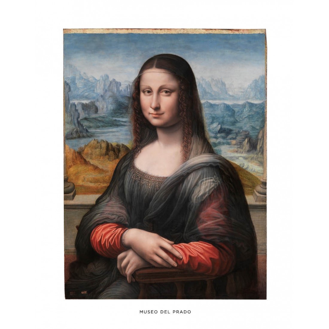 Lámina "Mona Lisa" Tienda Prado