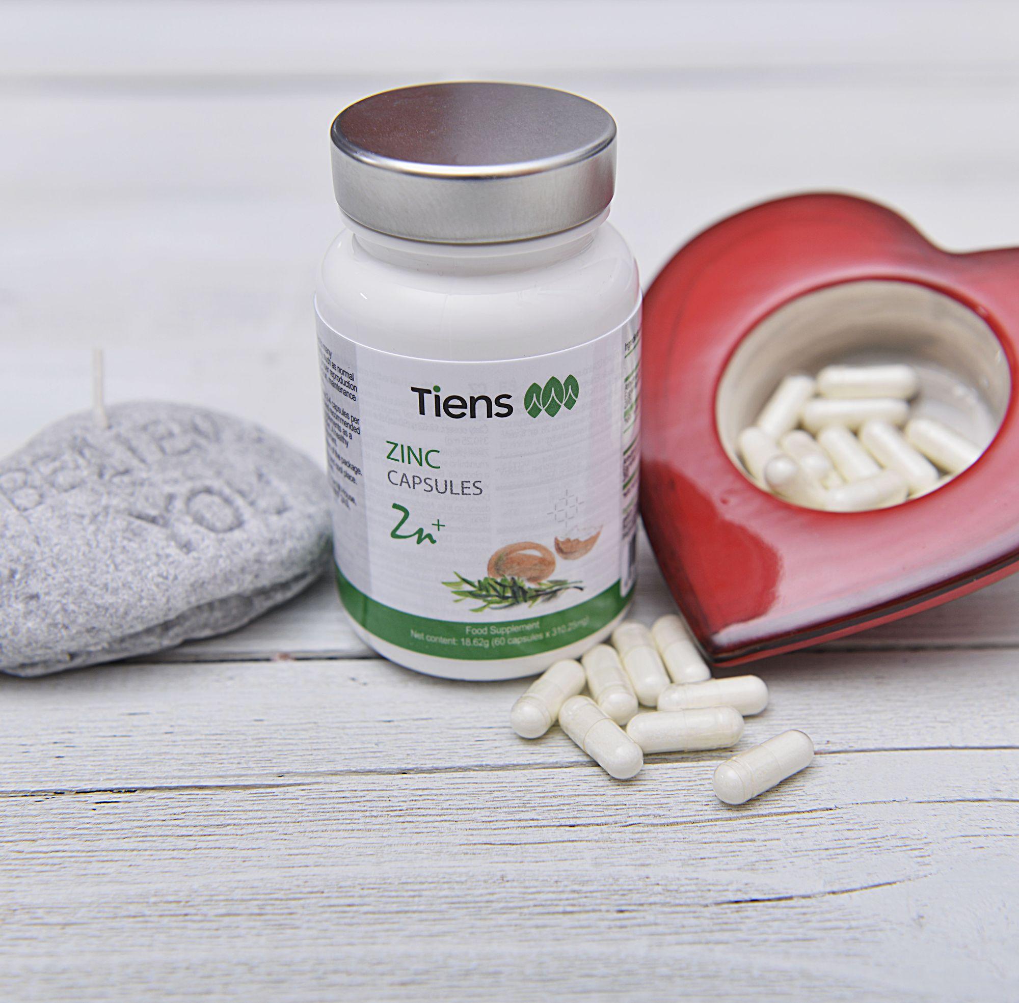 TIENS Zinc, 60 capsules TIENS USA