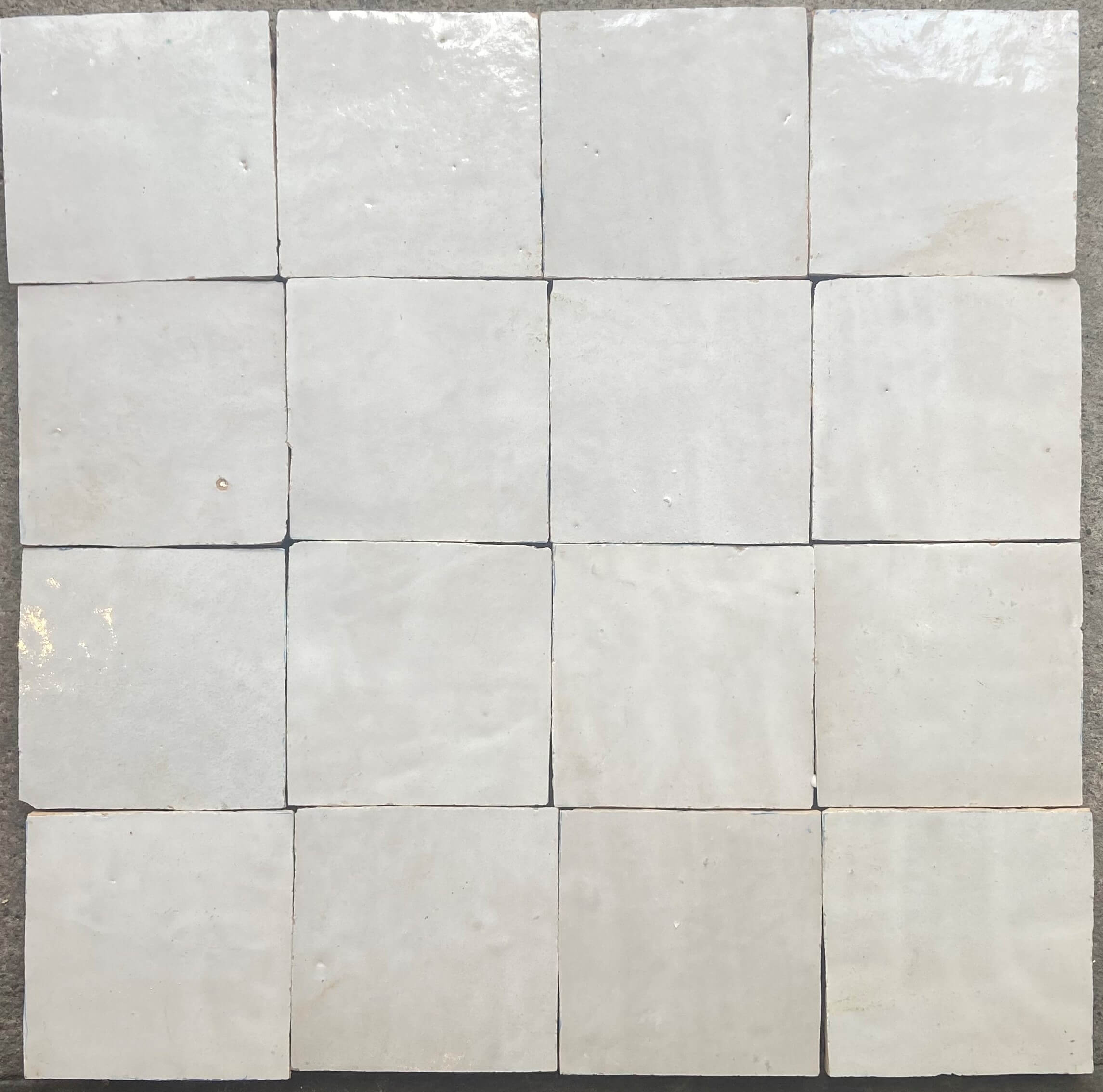 Zellige Blanc White Zellige Tiles Tiento