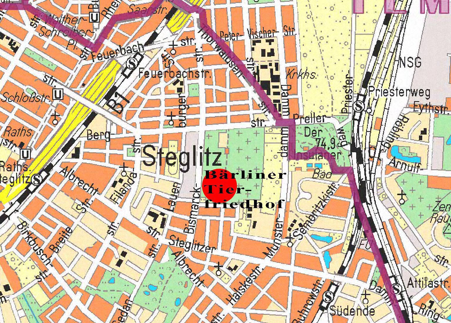 Kontakt & Impressum Tierfriedhof Steglitz