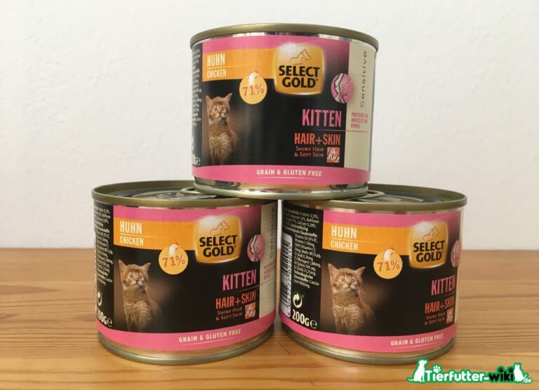 Select Gold Kitten Nassfutter (Erfahrungen im Test 2021)