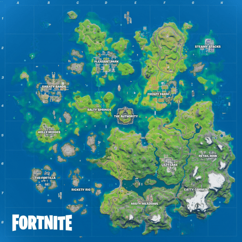 Fortnite locations season 13 Tier List Rankings) TierMaker