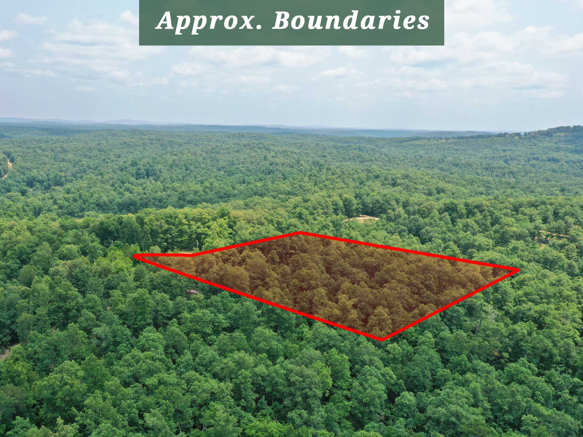 3.5 Acre Ozark Mountain Land Mobiles Allowed 1 Hour From Farmington