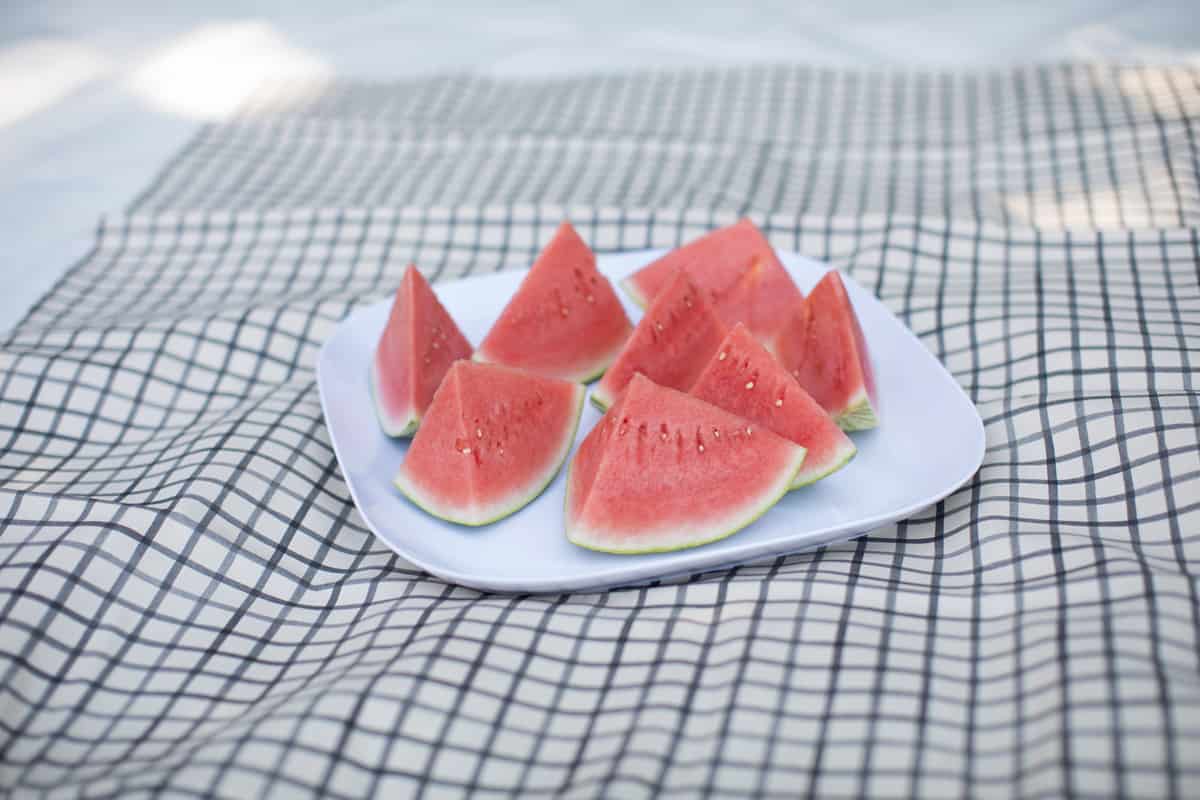 When life gives you watermelon… Tiffani Thiessen
