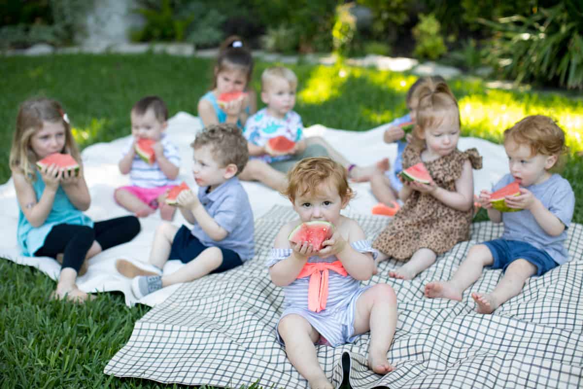 When life gives you watermelon… Tiffani Thiessen