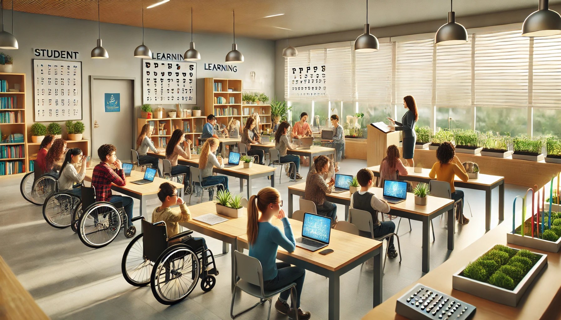 Inclusión en el Aula estudiantes con discapacidad visual TIFLOEDUCA