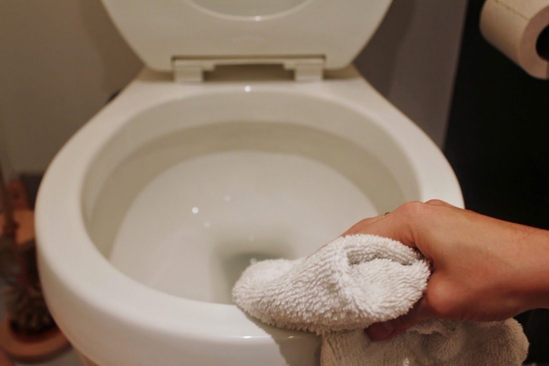 Zero Waste Toilet Cleaning Trash is for Tossers