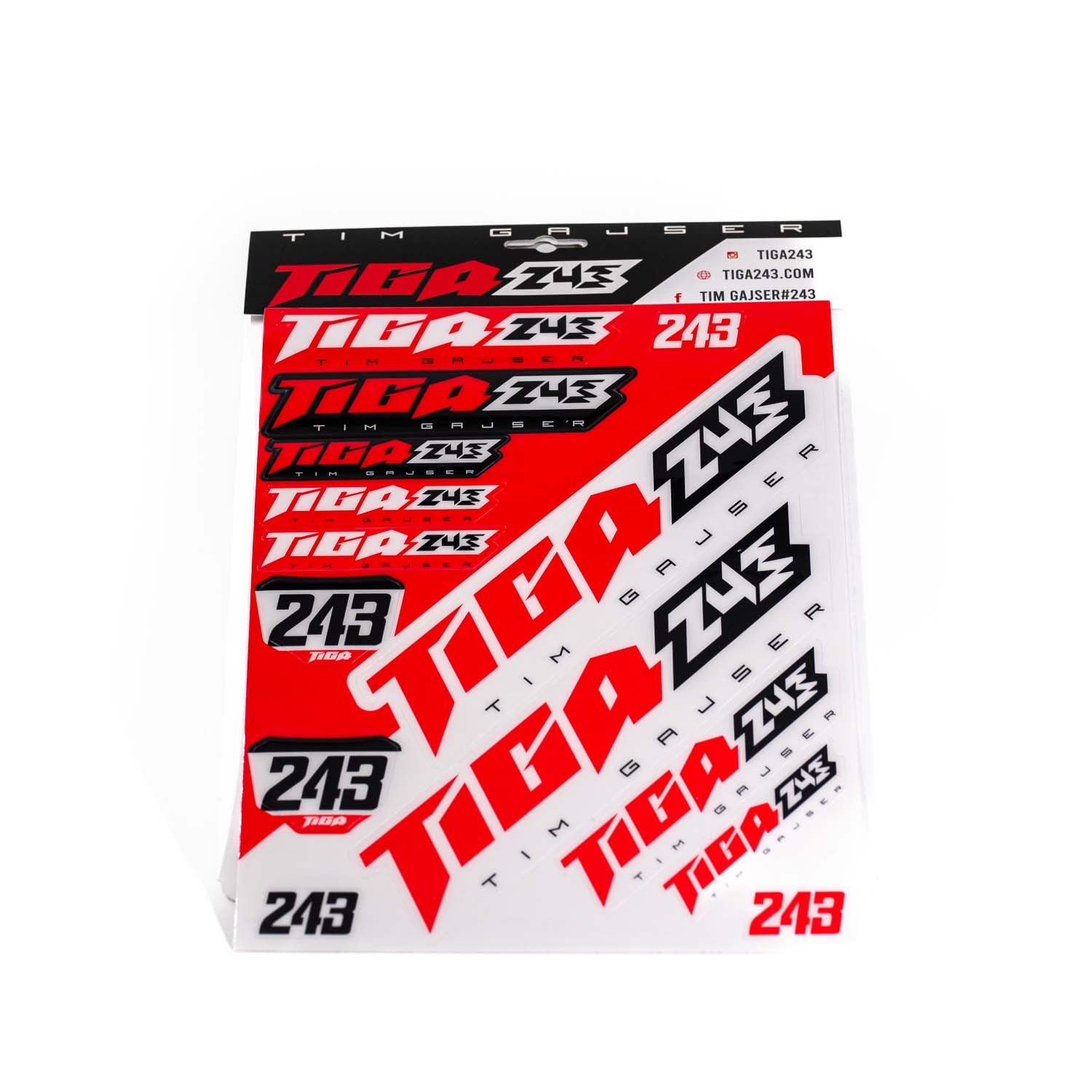 TIGA243 BIG STICKERS TIGA243