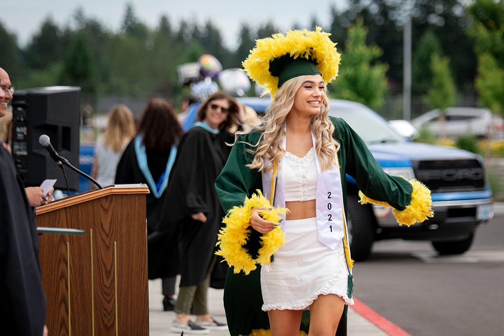 Tigard High hosts special Senior Celebration for 2021 Graduates
