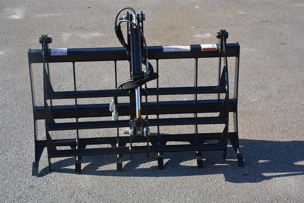 Compact Tractor Grapple Rake Tiger Attachments