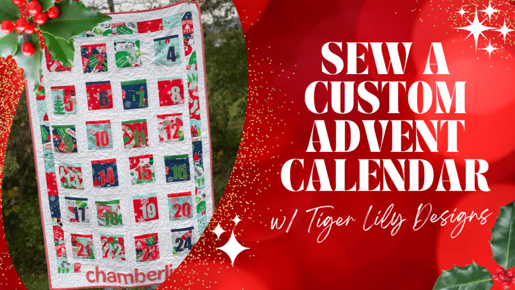 MINI Patchwork Project Keeper PDF Pattern Tiger Lily Designs