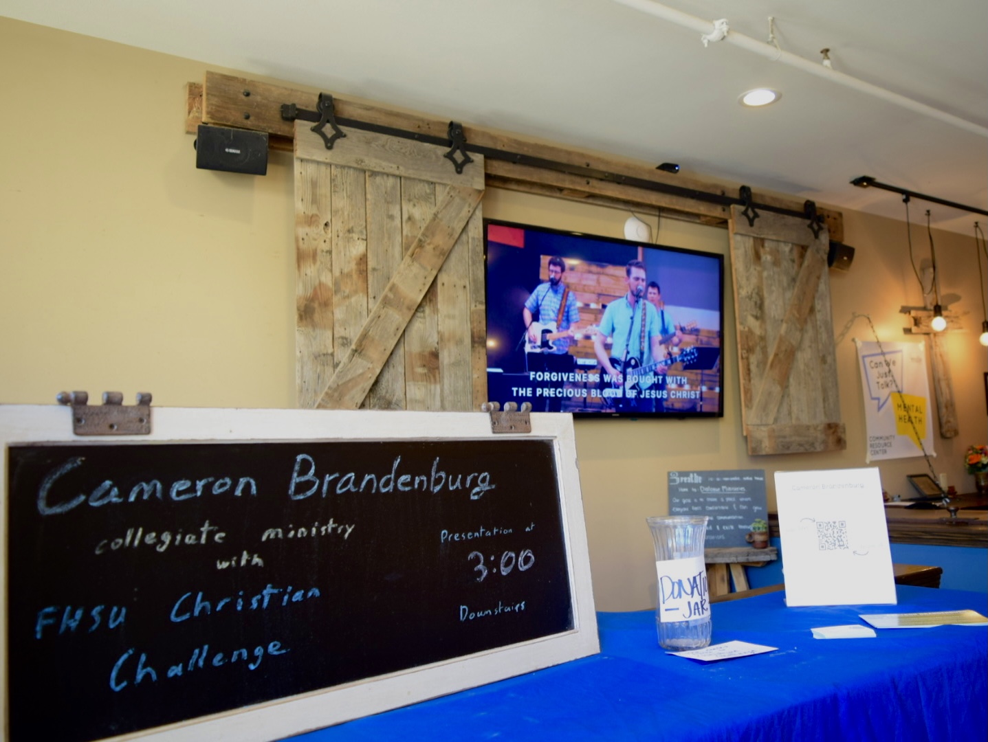 Breathe Coffee House and Christian Challenge host Ministry Event