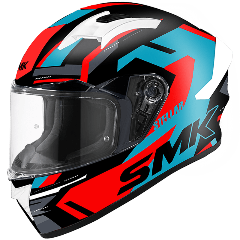 SMK HELMET STELLAR SPORTS KPOWER GRPS GL 253 Tiger Moto