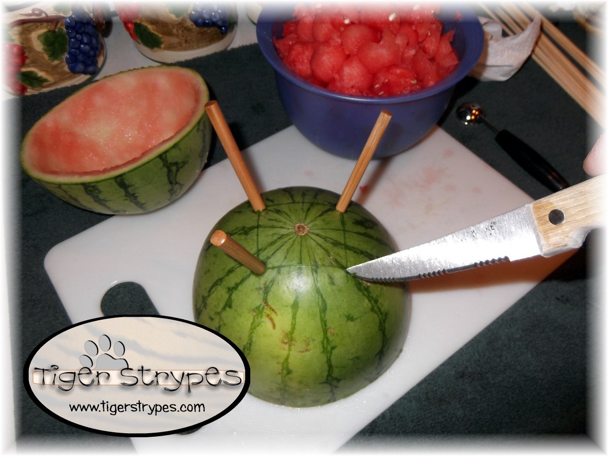 Create a Watermelon BBQ For Your Party! TigerStrypesBlog