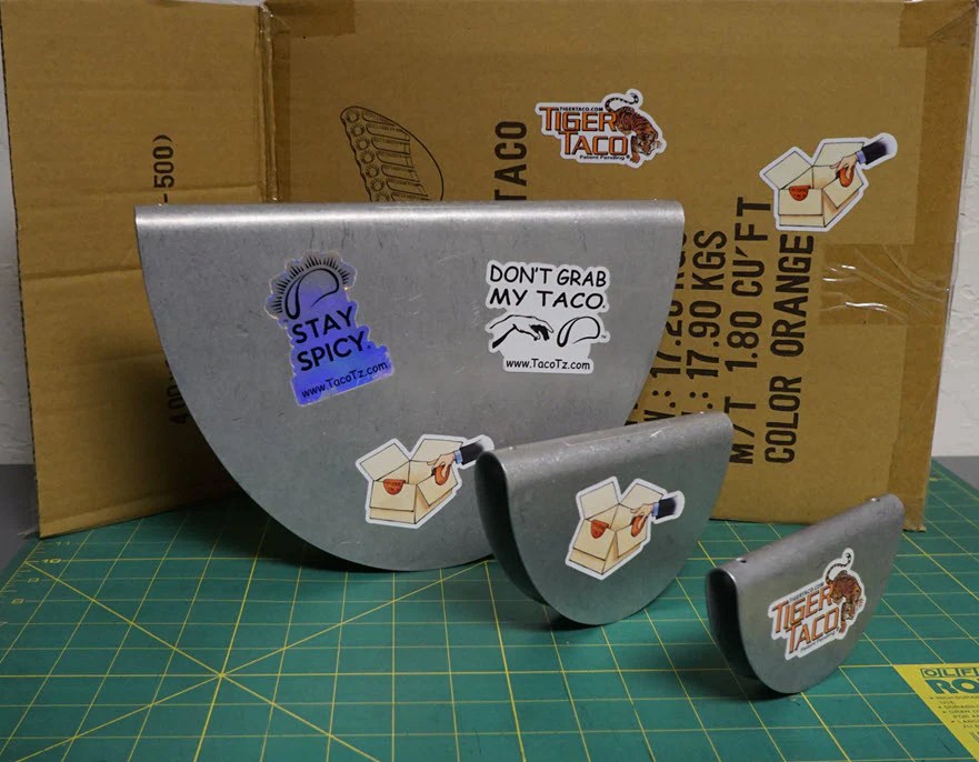 Aluminum Tiger Taco Box Clips TigerTaco
