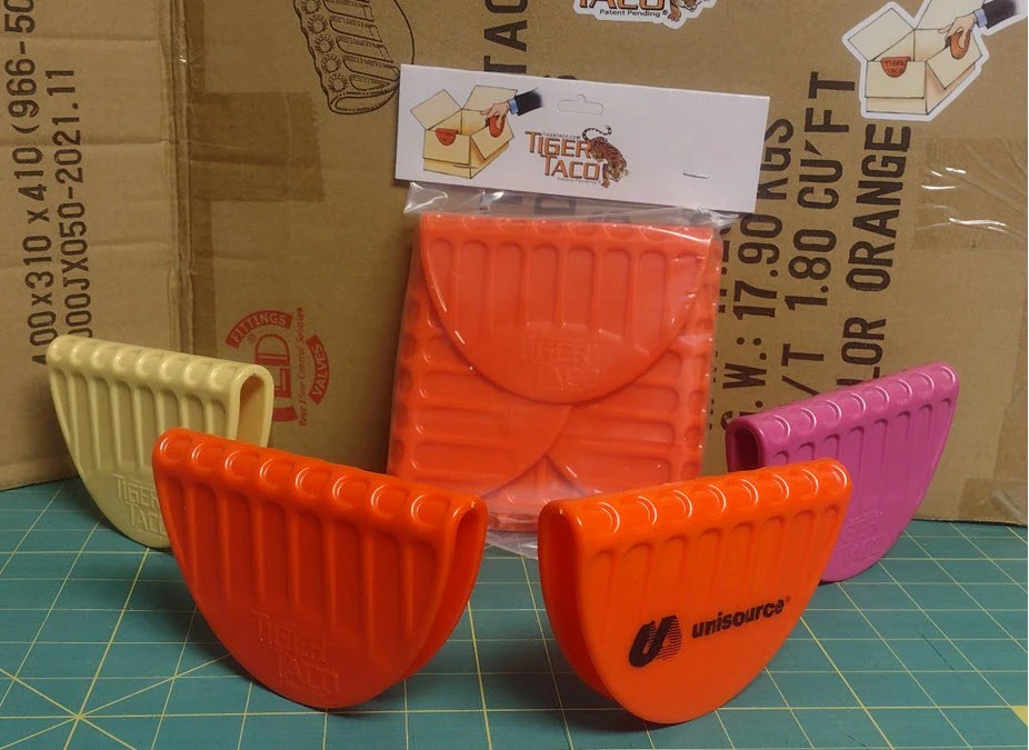 Plastic Tiger Taco Box Clips TigerTaco