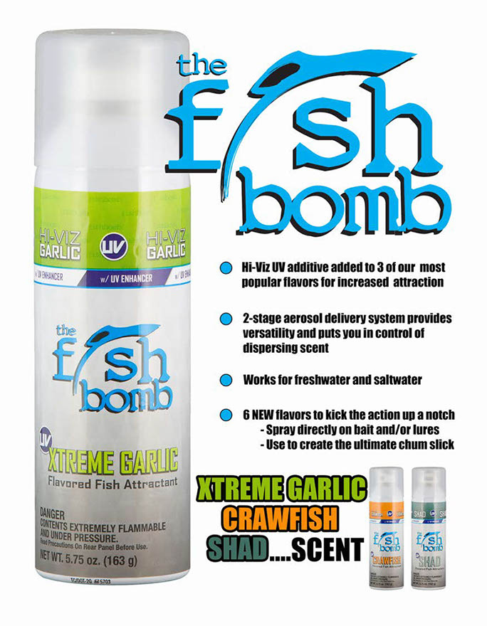 UV Fish Bomb Scent Tightlines UV Lures