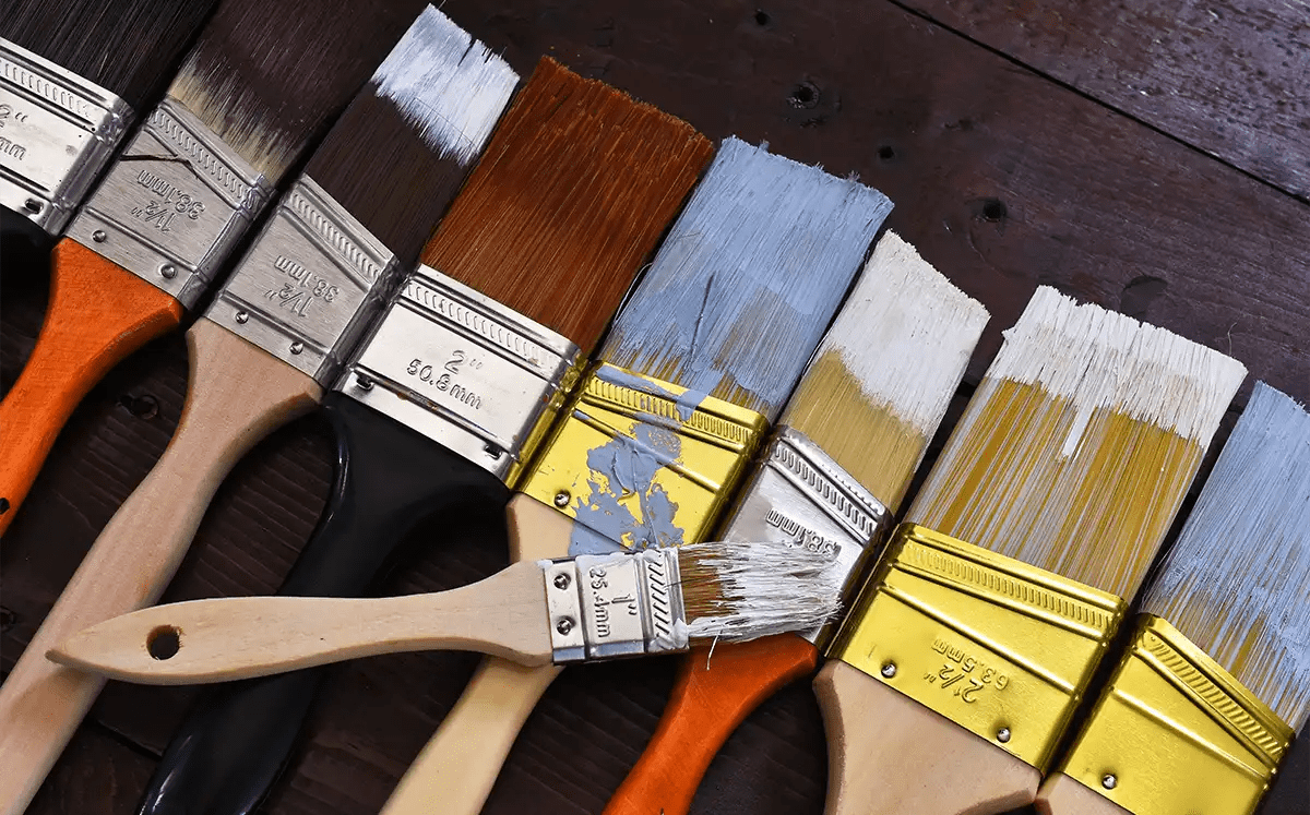 How to Handle Dry & Dirty Paintbrushes Island Chemical Paints
