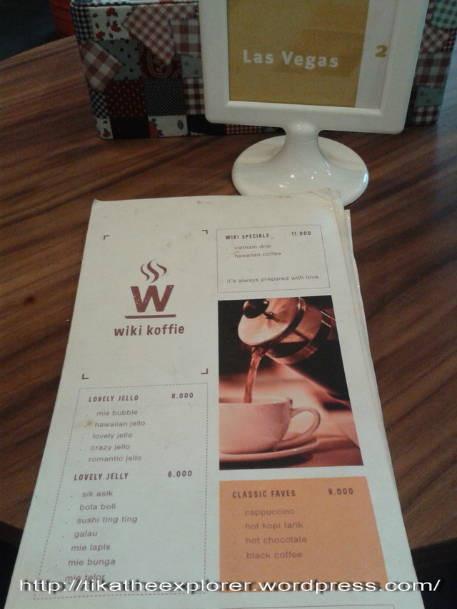 Review] Wiki Koffie, Bandung | Tika's Diary