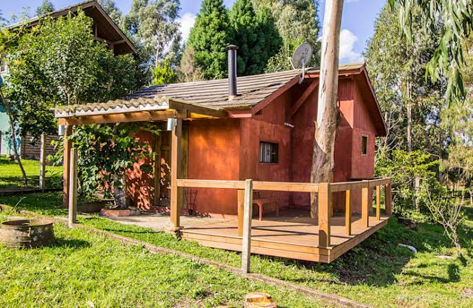 70 modelos de casas de campo, casas de estilo rústico y techos de teja