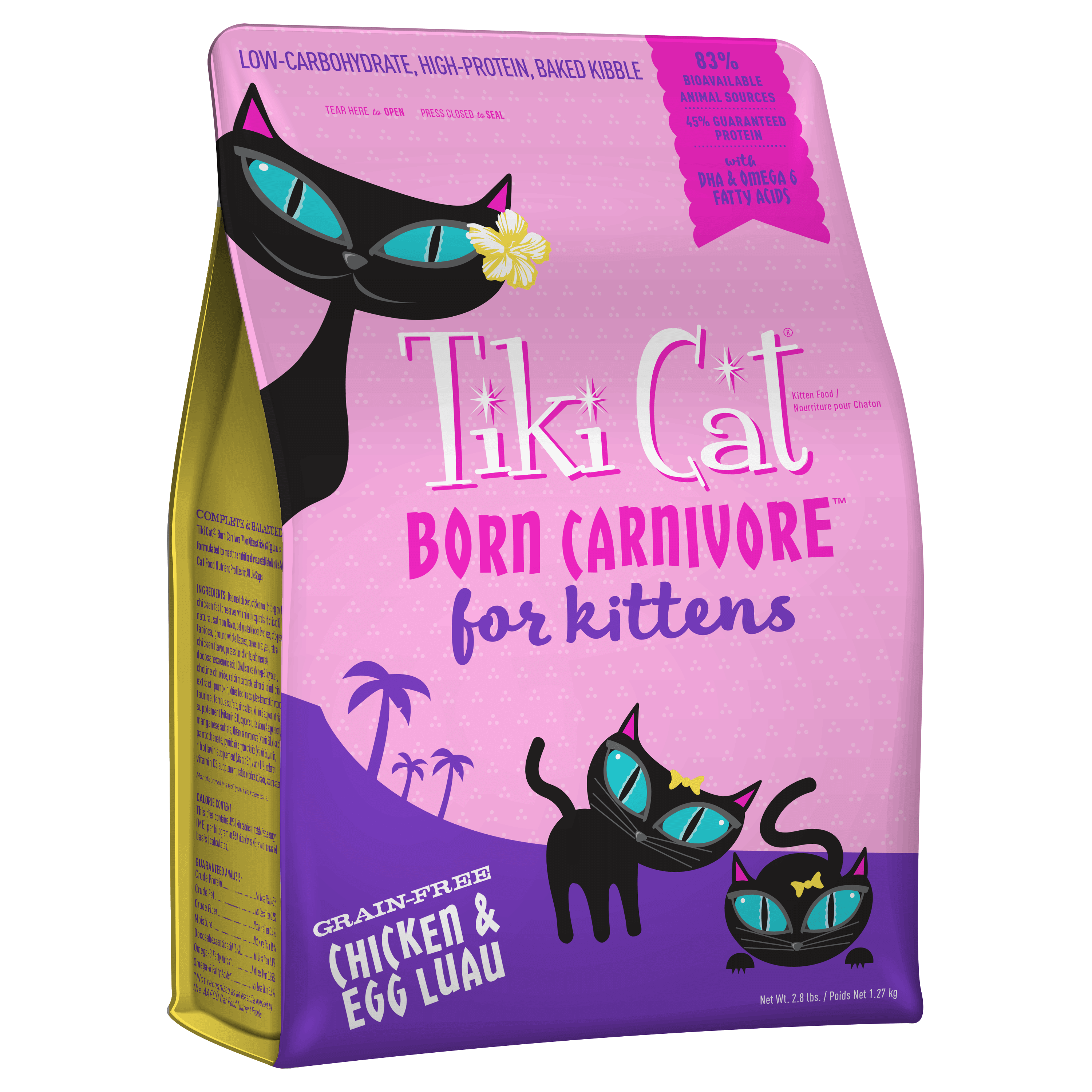 Tiki Cat Wet Food Nutritional Information