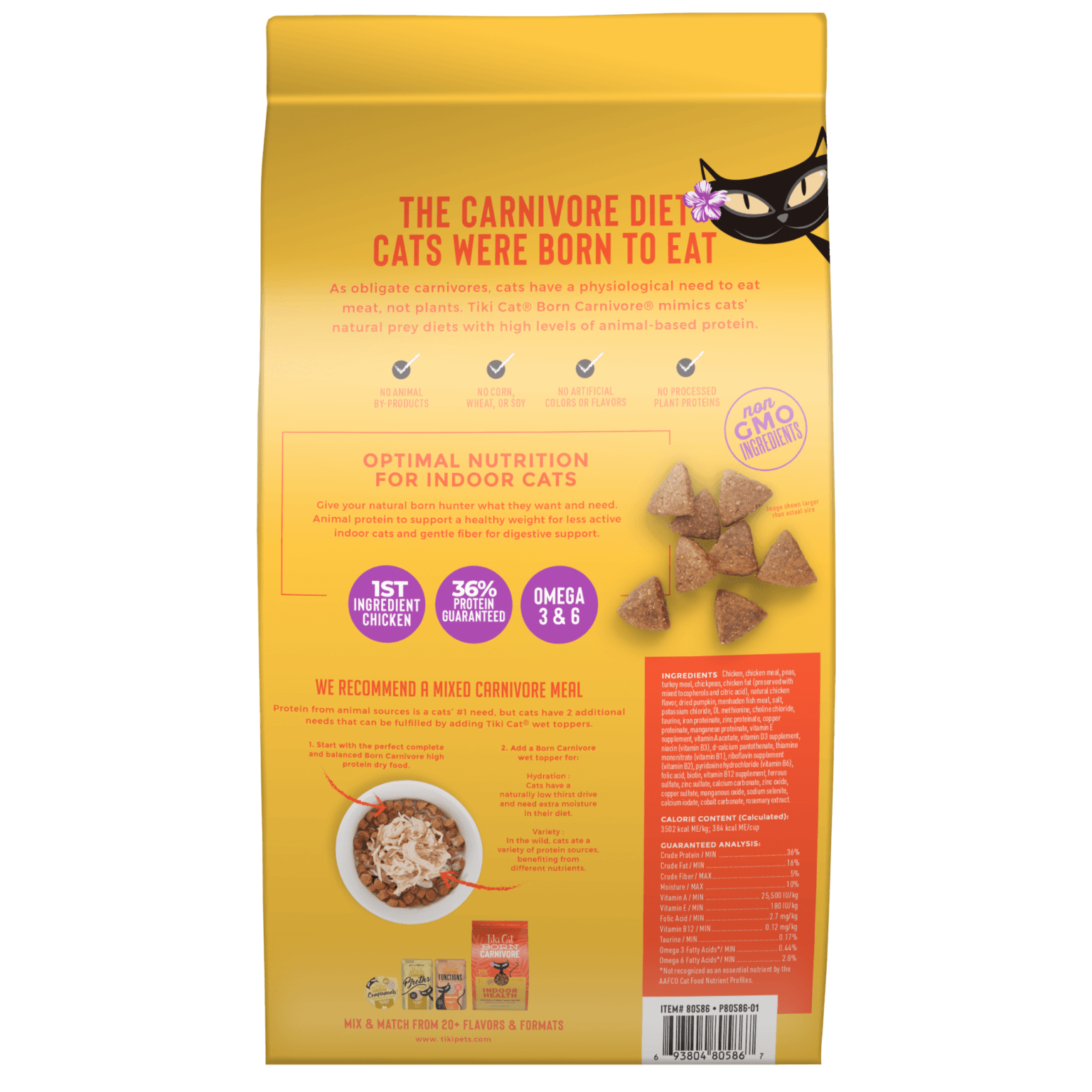 Indoor Health Chicken & Turkey Meal Recipe Tiki Pets