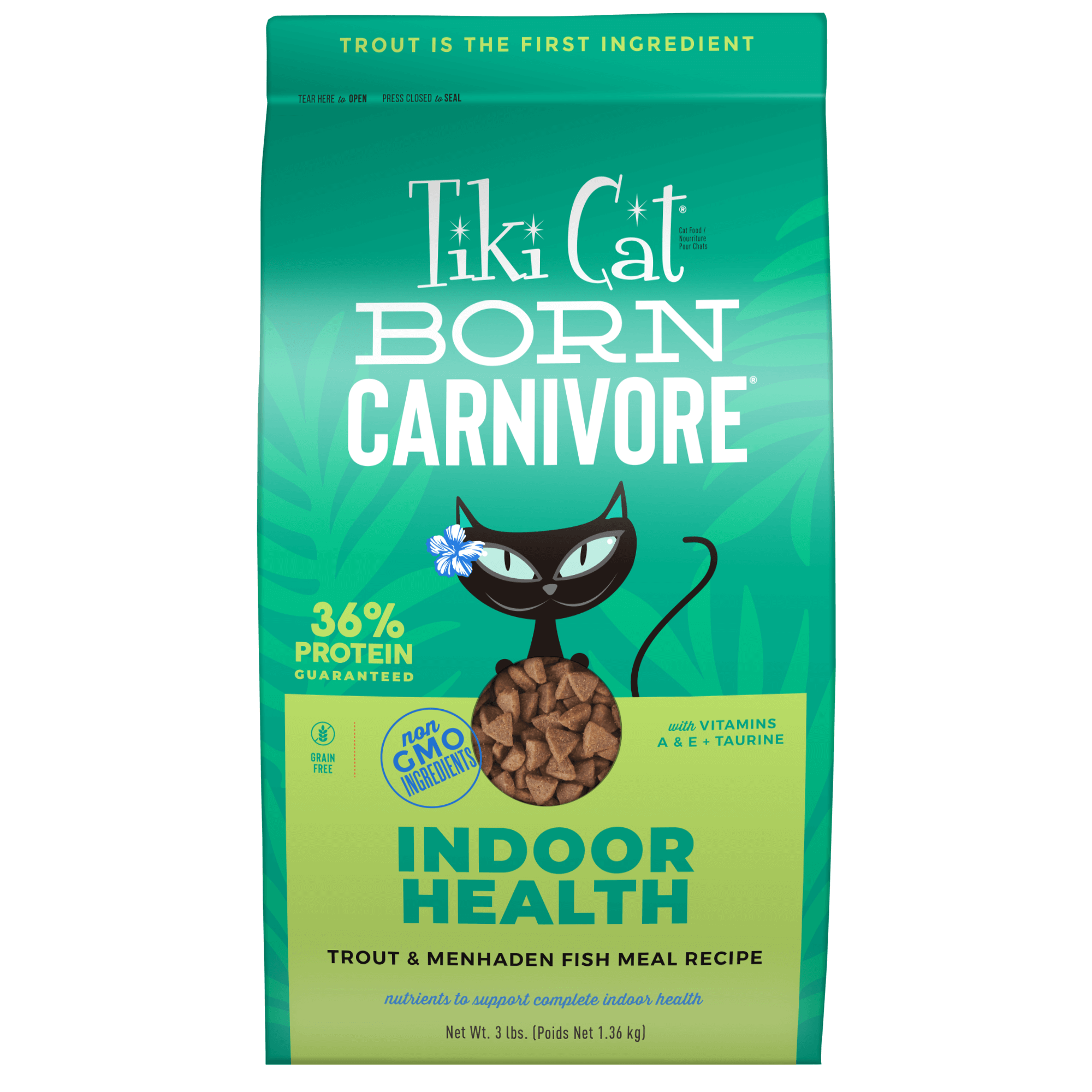 Tiki Cat Born Carnivore High Protein Dry Cat Food Tiki Pets
