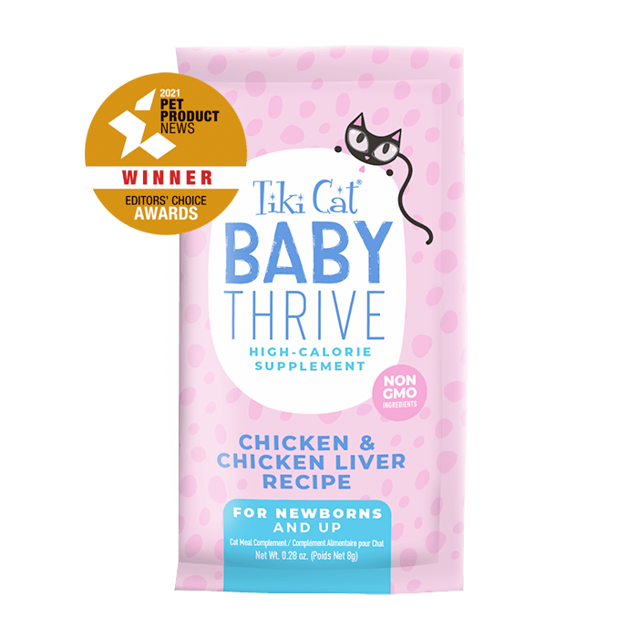 Kitten Chicken & Chicken Liver Recipe Supplement Tiki Pets
