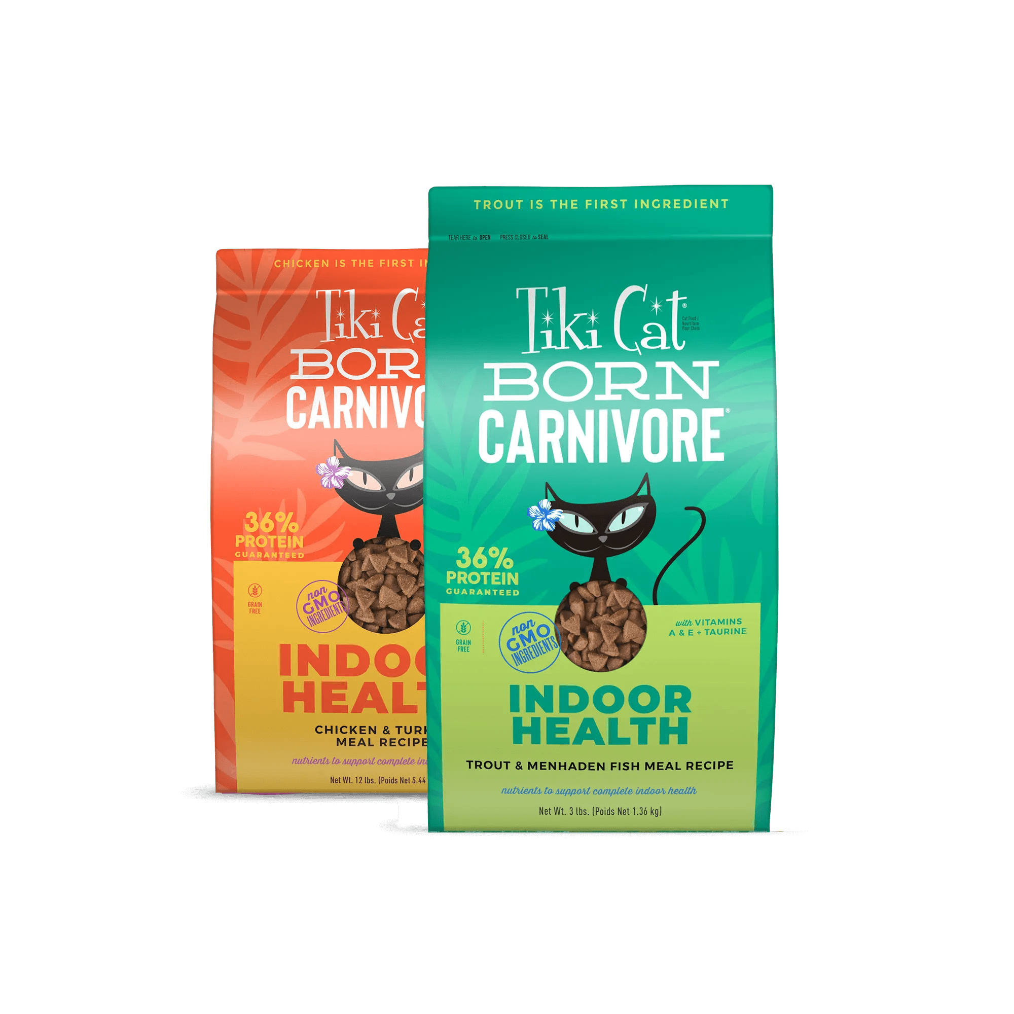 Tiki Cat Dry Food Born Carnivore + Essentials Tiki Pets
