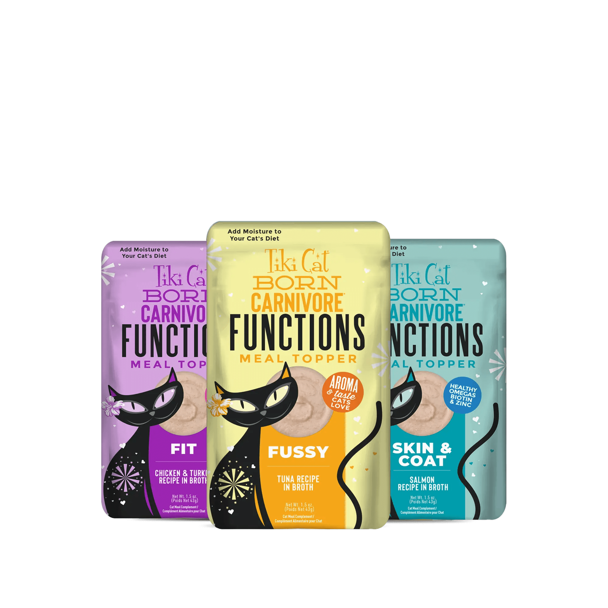 Tiki Cat Meal Toppers Broths, Tummy & Complements Tiki Pets