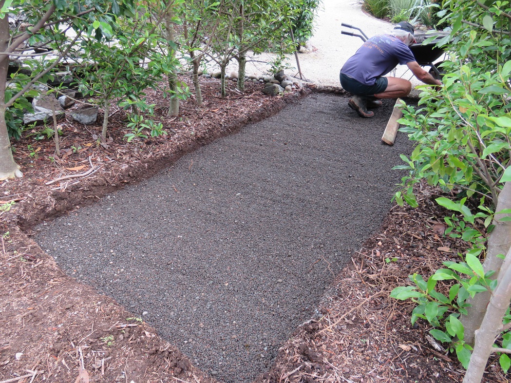 Crazy paving Tikorangi The Jury Garden