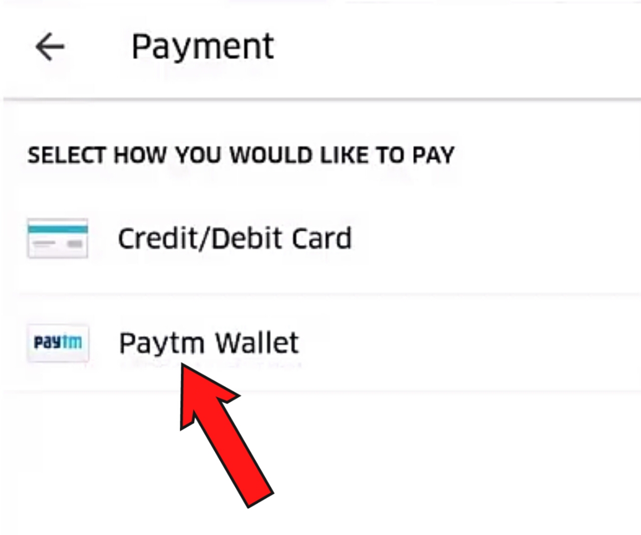How to link Paytm with uber 7 Steps ( With Screenshot ) Tik Tok Tips