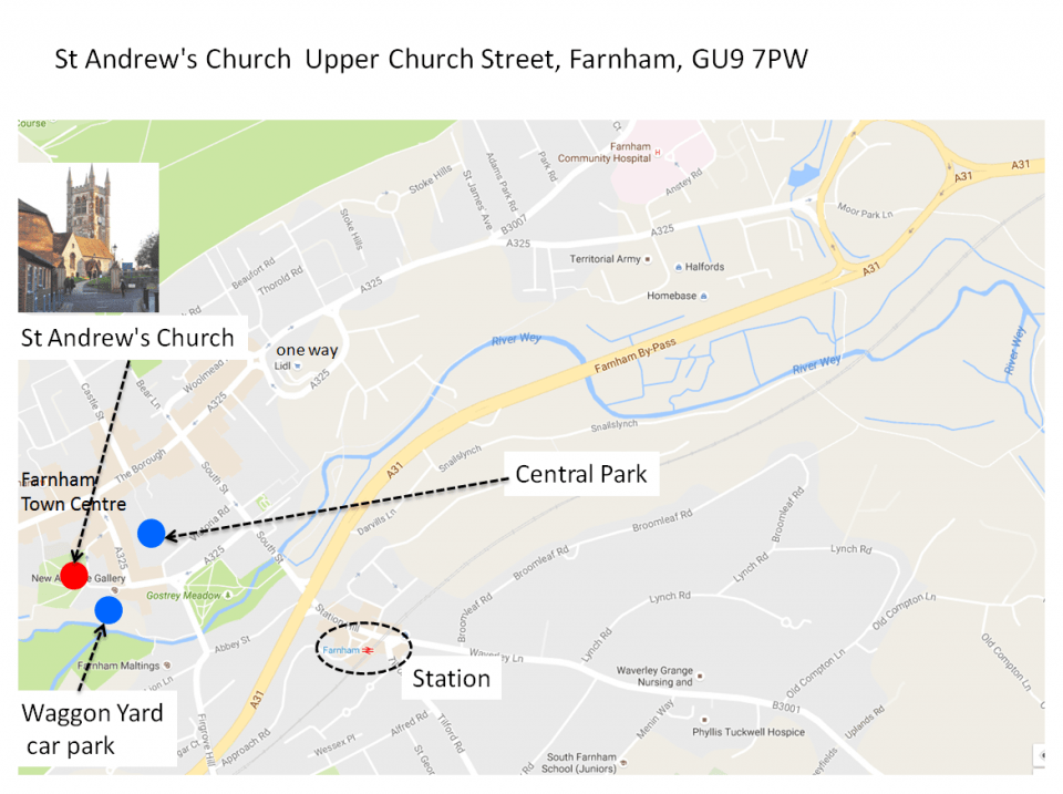 St Andrew’s Church, Farnham, GU9 7PW TBS Chamber Music Concerts in