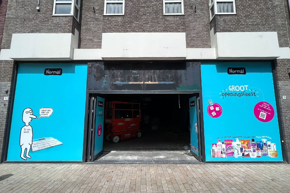 Deense winkelketen NORMAL vervangt Xenos in de Heuvelstraat