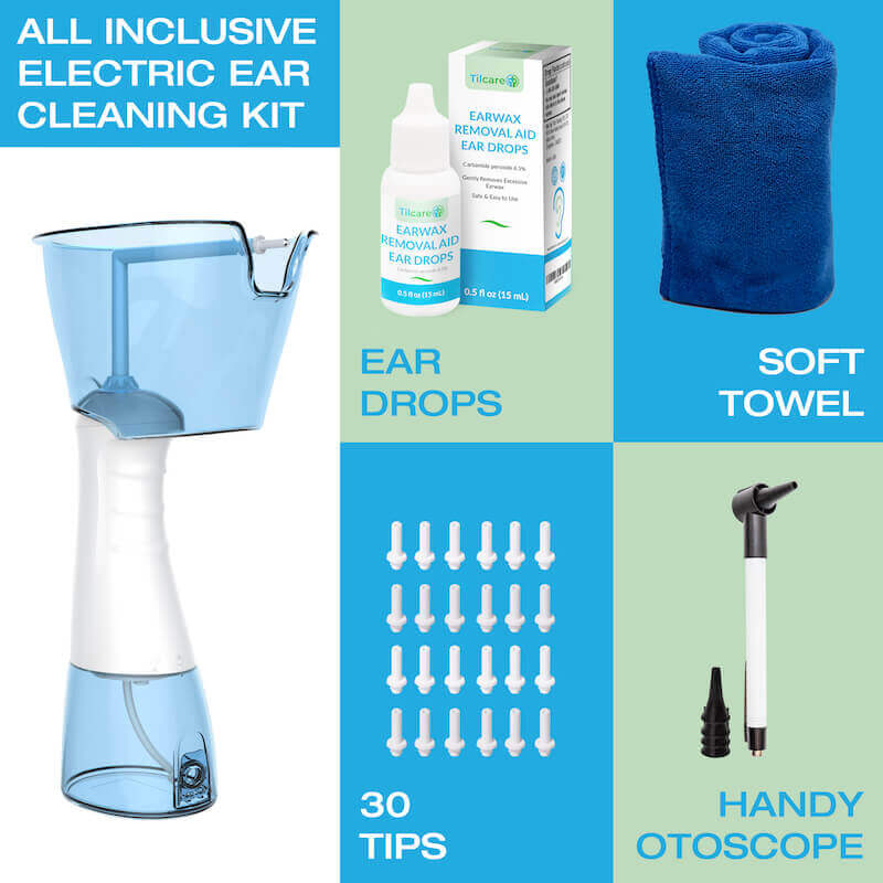 Electric Ear Wax Removal Kit Tilcare