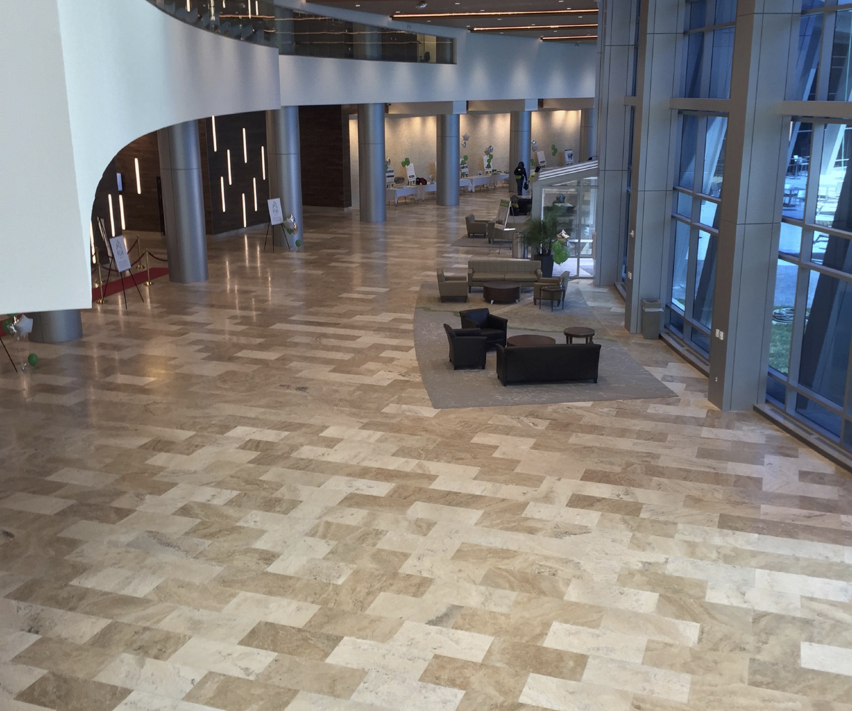 Tile helps communicate strength and beauty at CenturyLink Technology