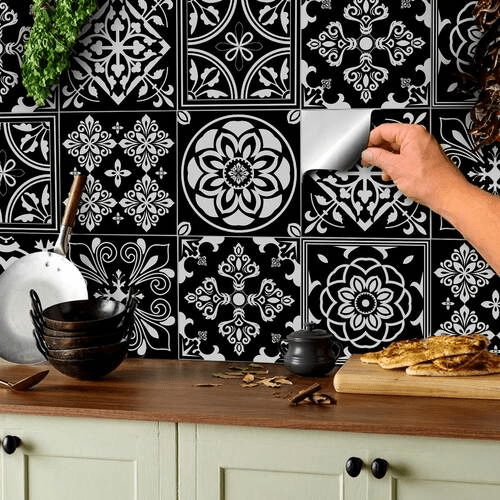 Redesign Your Kitchen With Attractive Wall Tile Stickers Tile Style