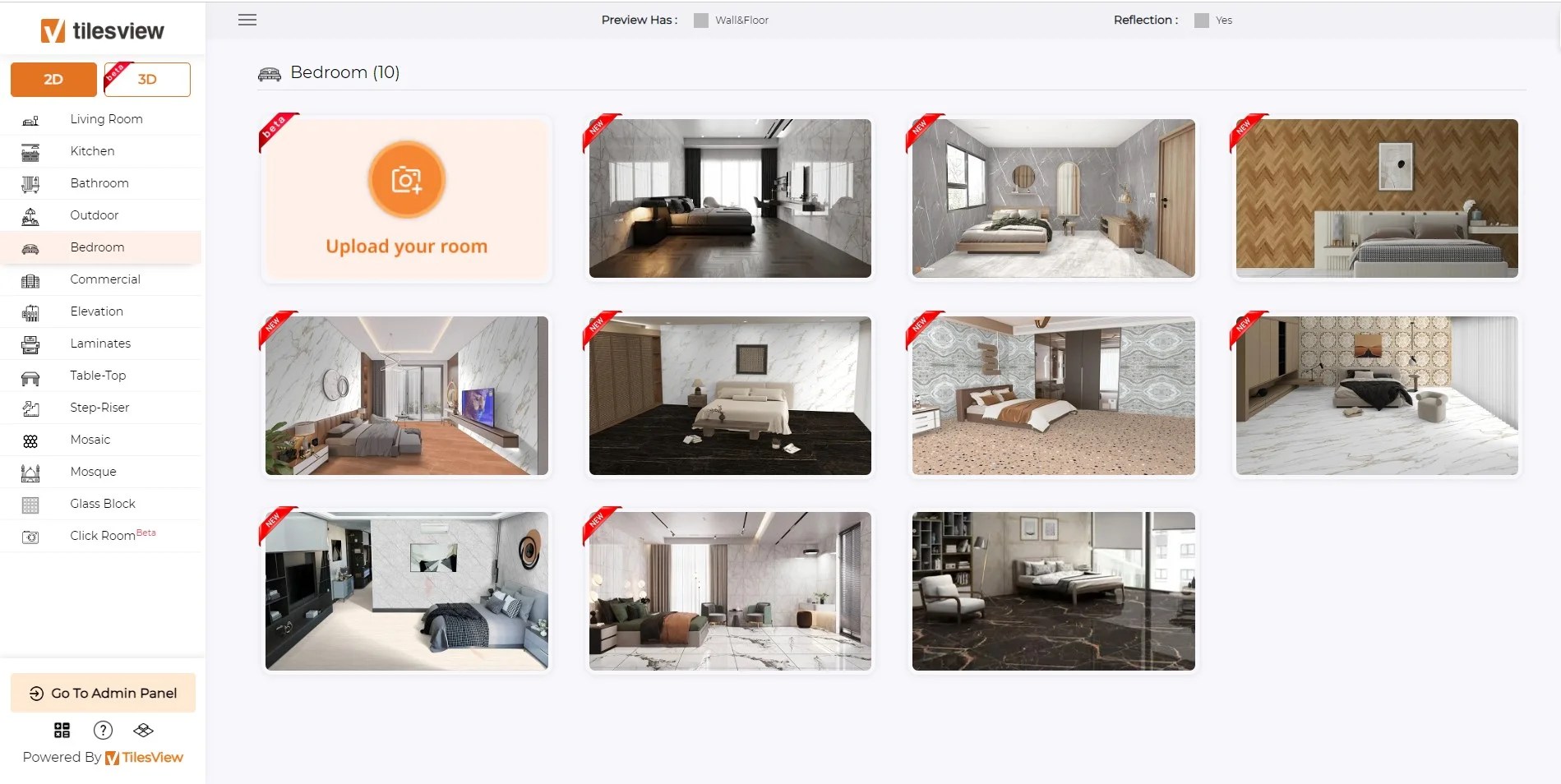 Paint your Bedroom Walls with Color Visualizer Online