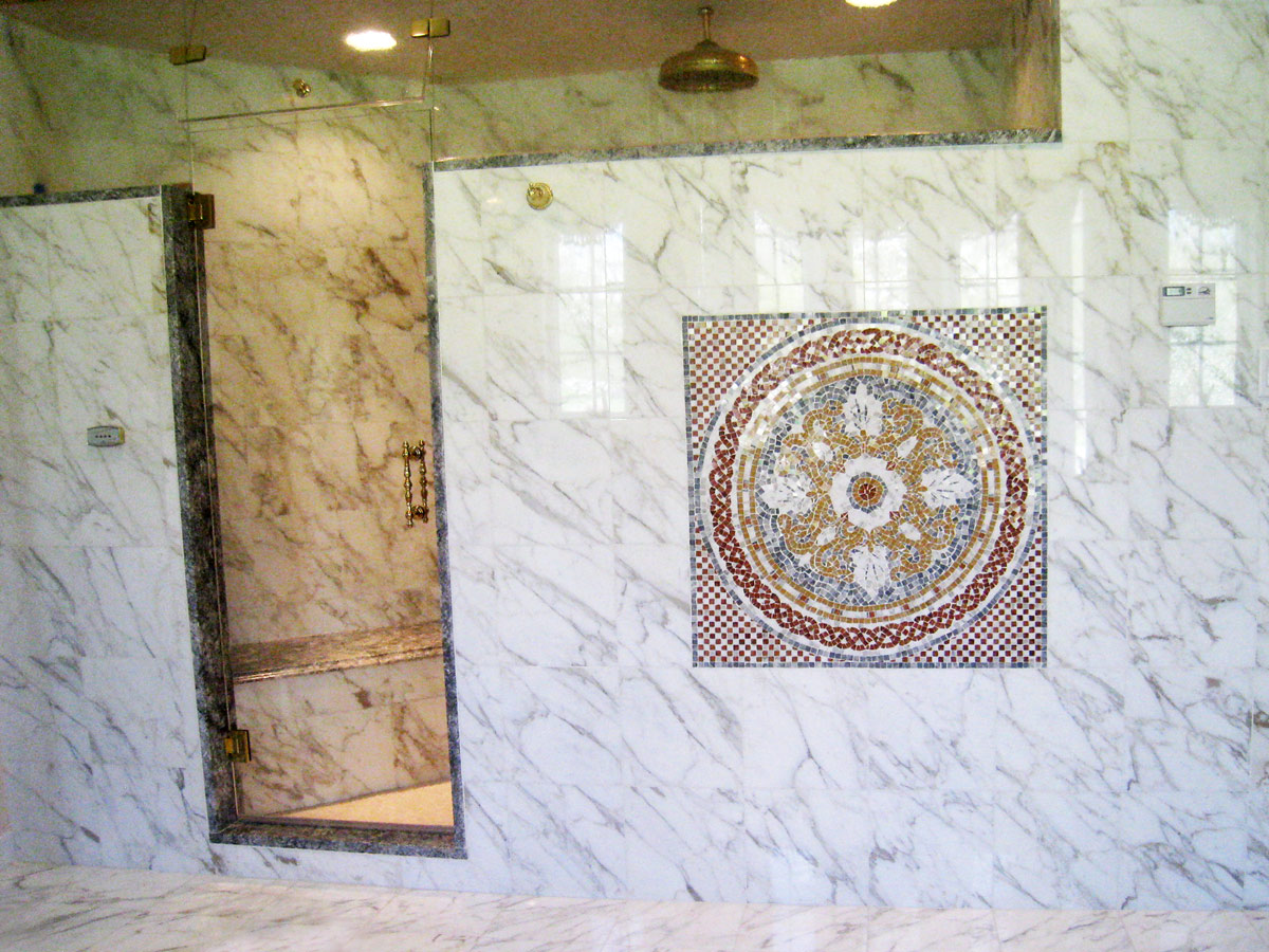 Marble Mosaic Bathroom Gallery Tile Technicians