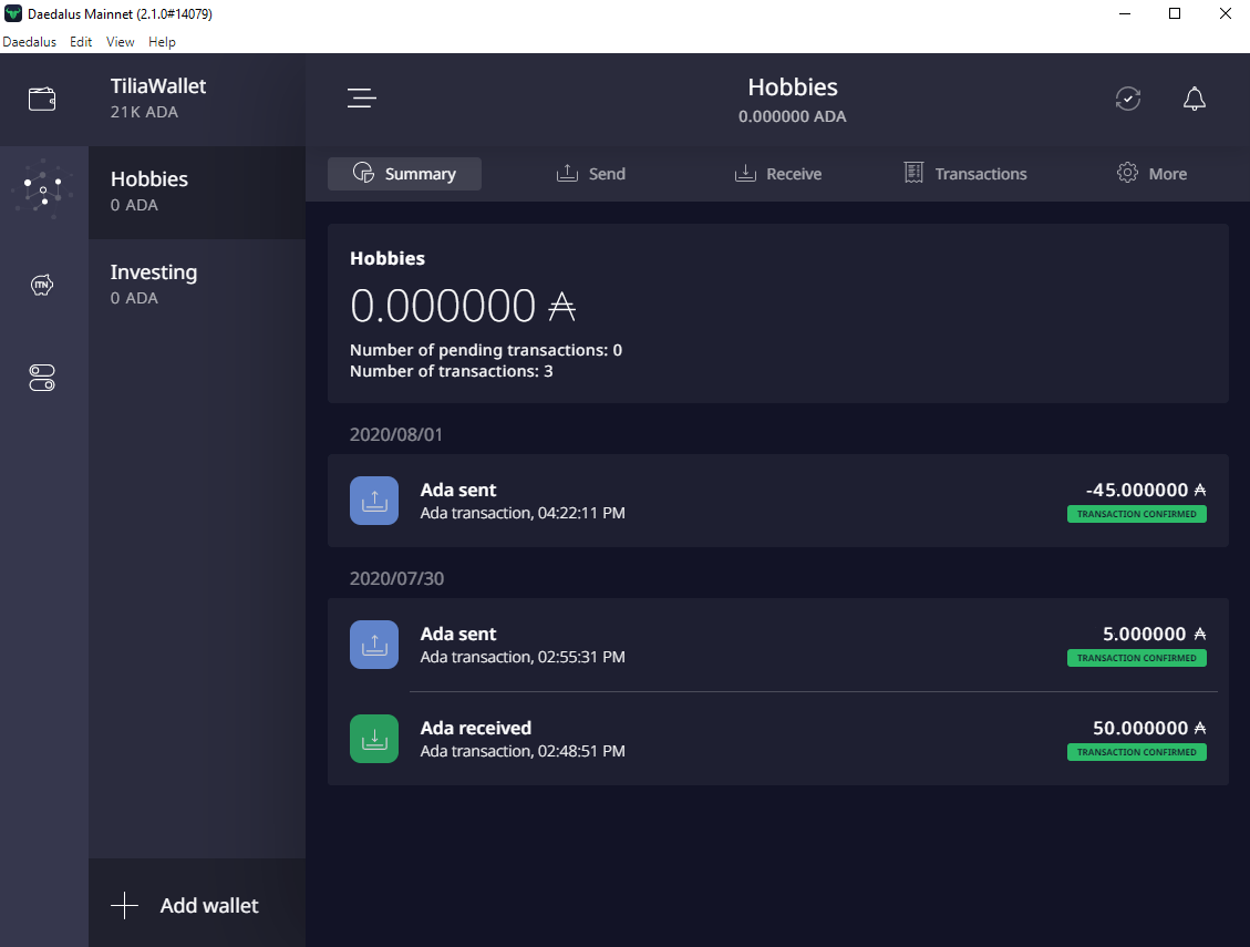 Cryptocurrency Wallets Tilia I/O