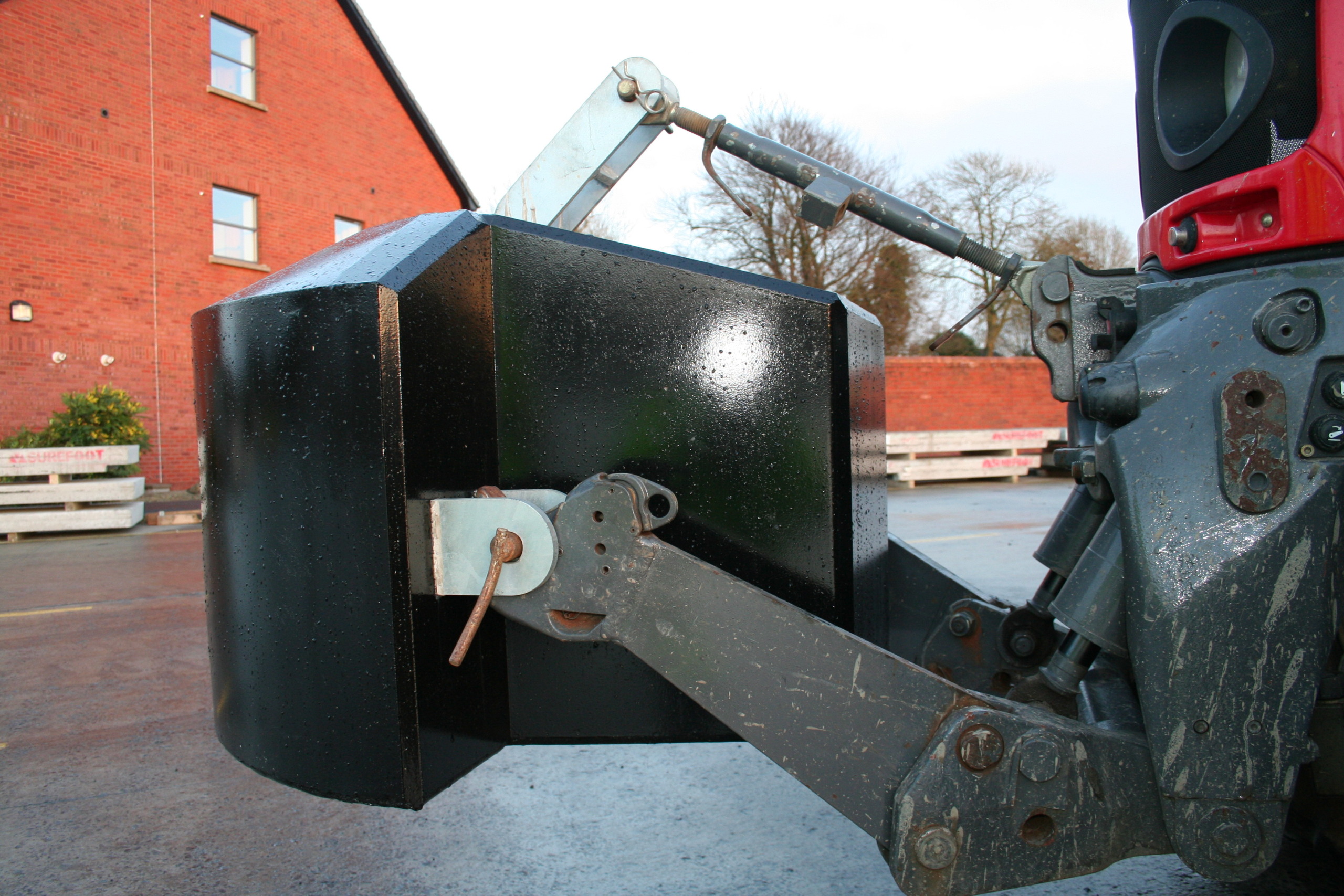 Concrete Tractor Weight