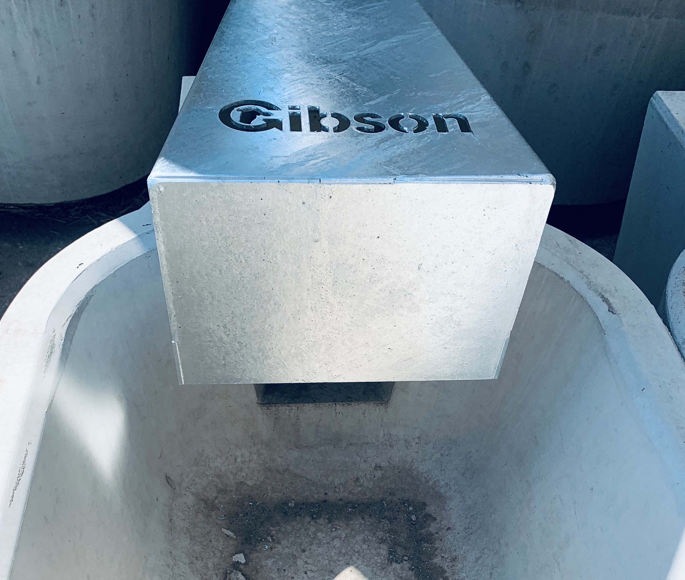 Galvanised Steel Water Trough Cover Tim Gibson