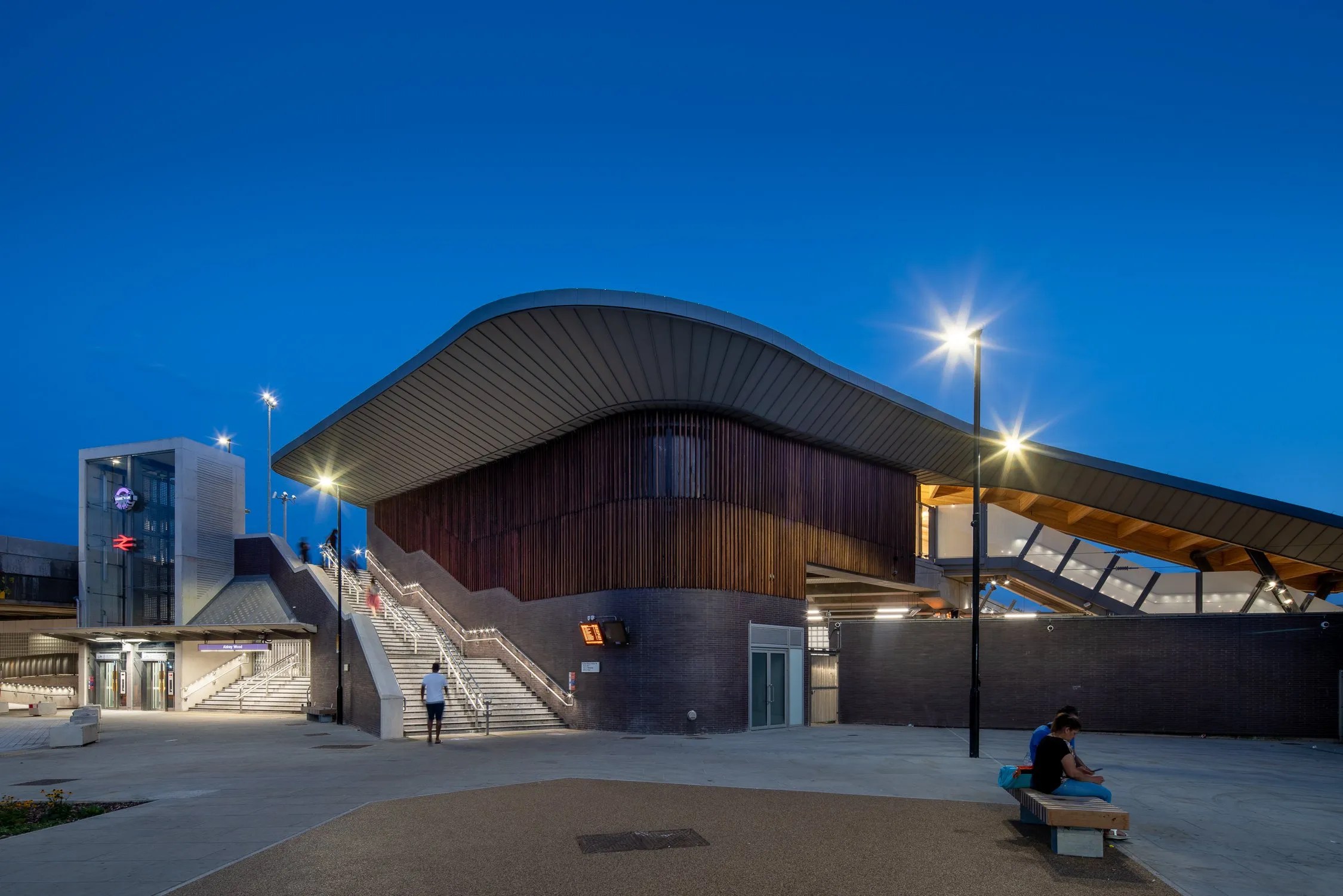 Abbey Wood Railway Station Timber Development UK