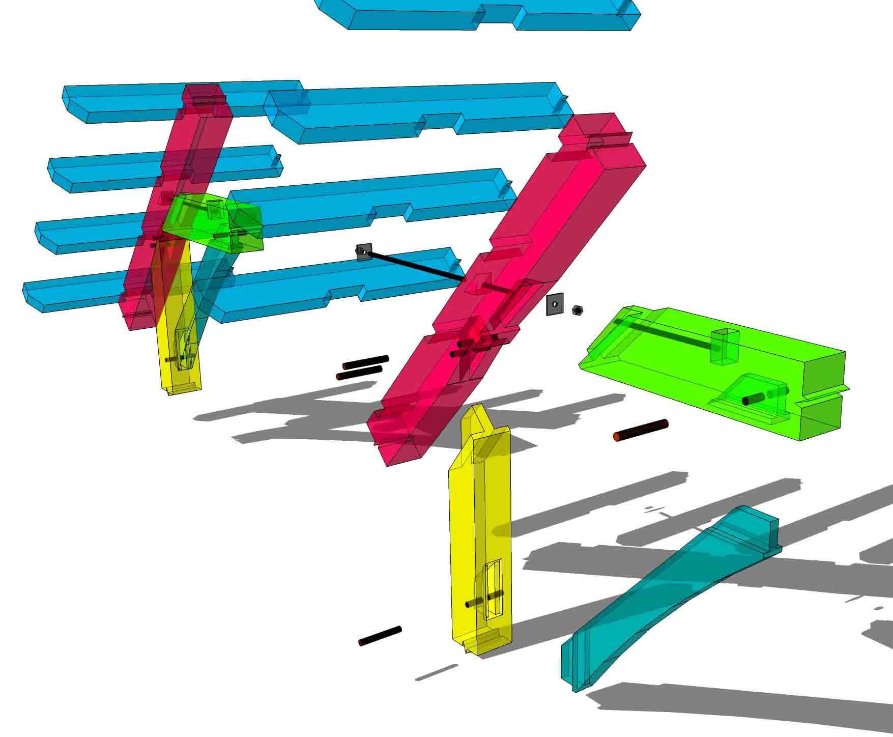 Collar Tie to Rafter Connection Timber Frame HQ