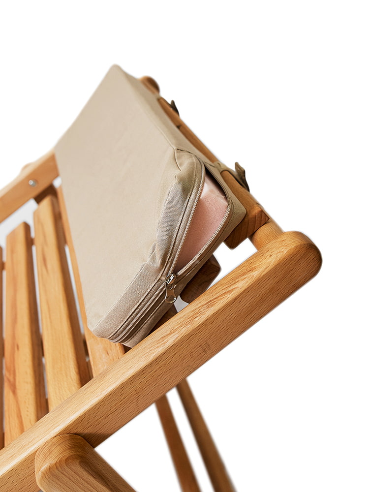 Folding wooden deck chair Timbergood