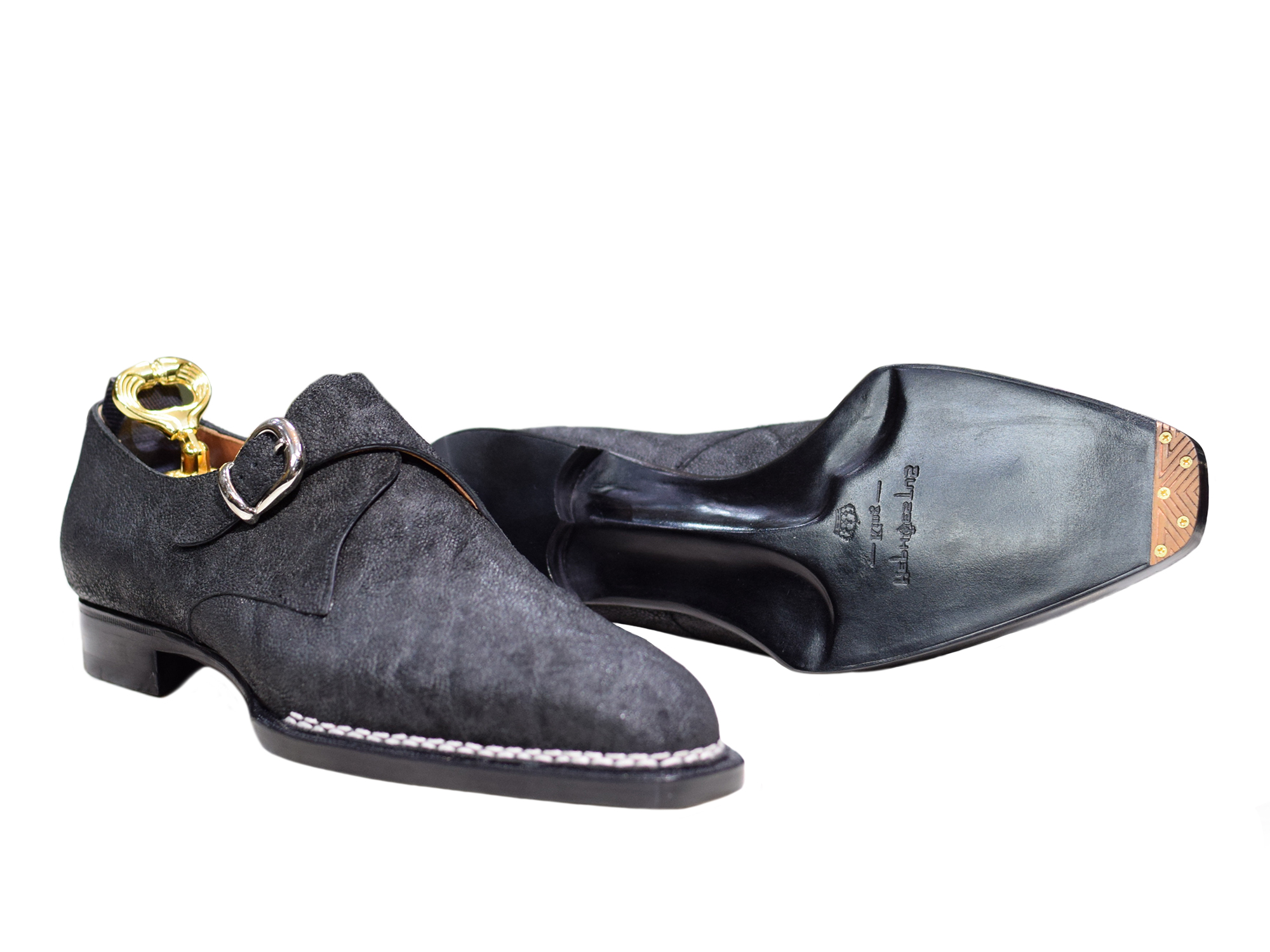 Limited MTO Single Monkstrap Shoes Optimum
